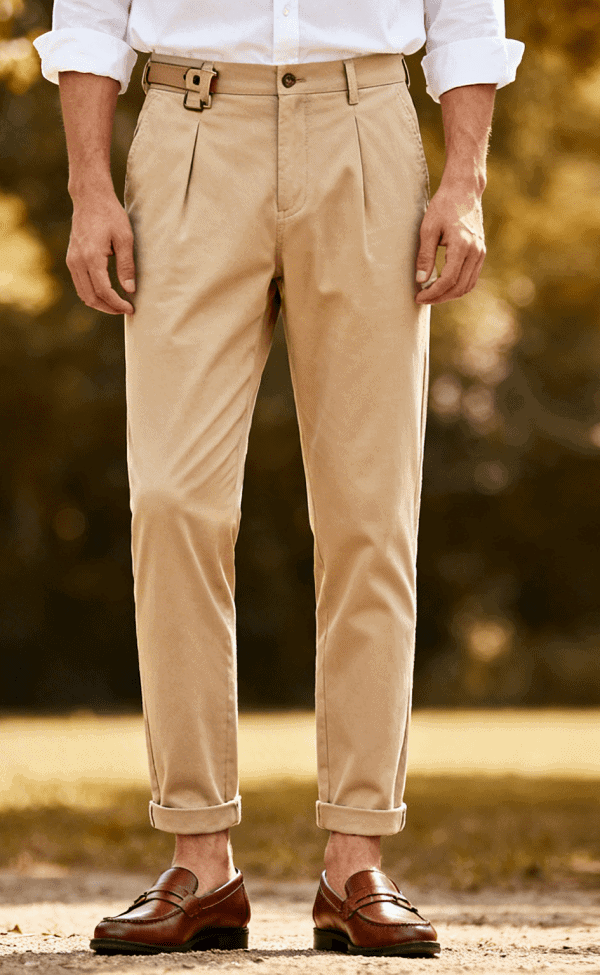 Pantalon chino homme