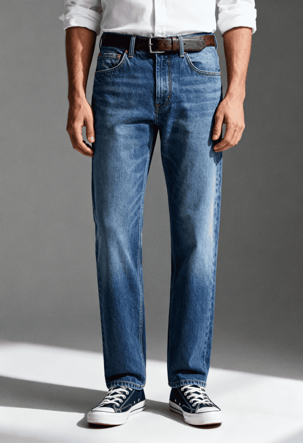 Jean homme femme orion en noir XS - XXL