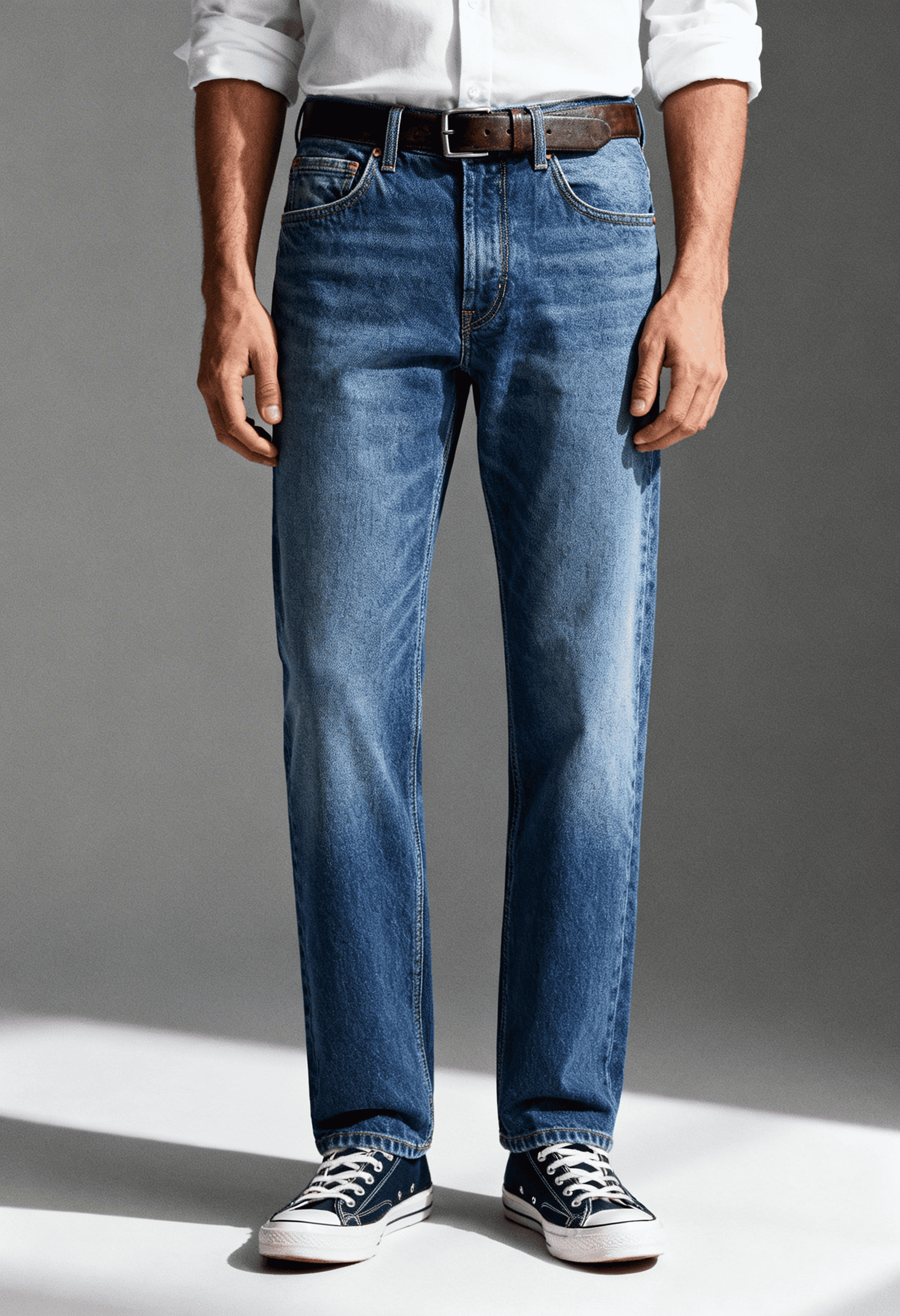 Jean homme femme orion en noir XS - XXL