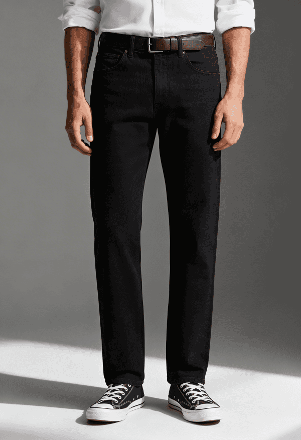 Jean homme orion en noir XS - XXL