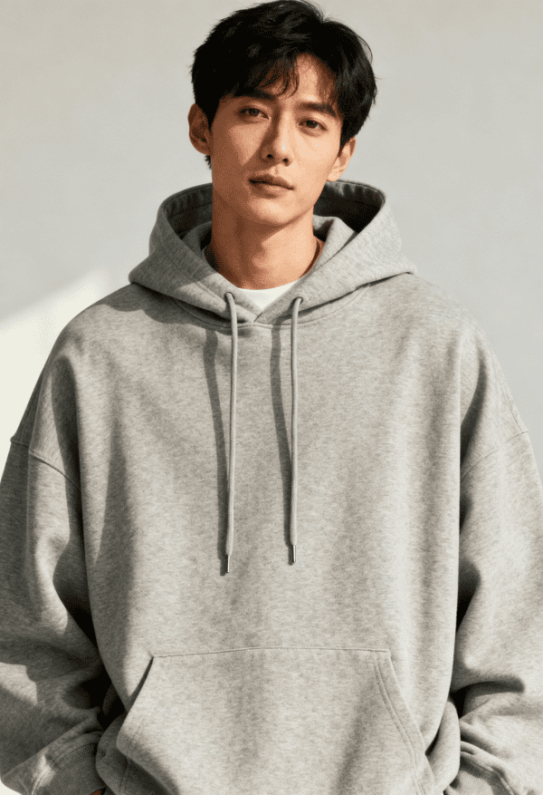 Pull a capuche homme orion en gris XS - XXL