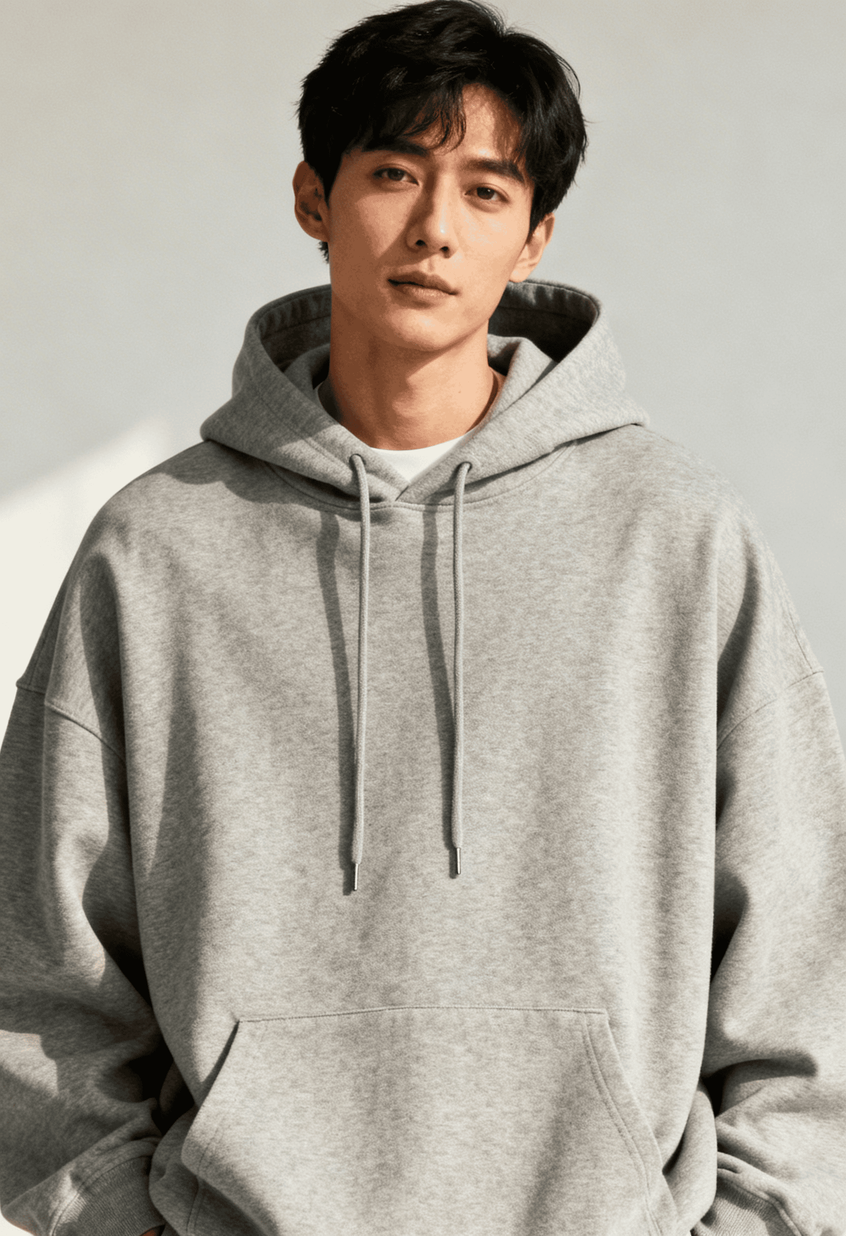Pull a capuche homme orion en gris XS - XXL