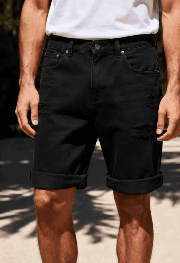 Short Homme ORION en noir taille XS - XXL