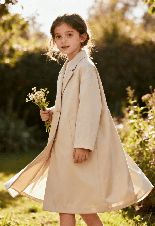 manteau venus pour fille en beige 4 16 ans