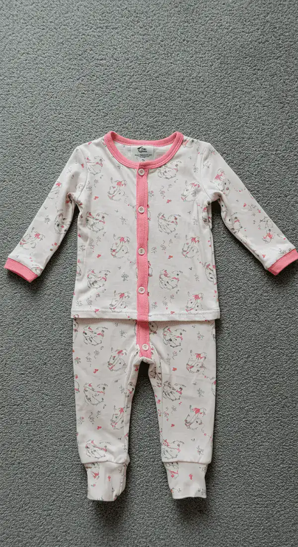 pyjamas Bébé DOUX etikashion rose